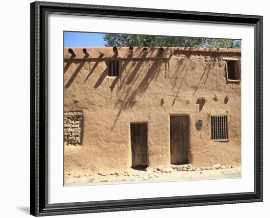 Oldest House in the United States, Now a Museum, Santa Fe, New Mexico-Wendy Connett-Framed Photographic Print