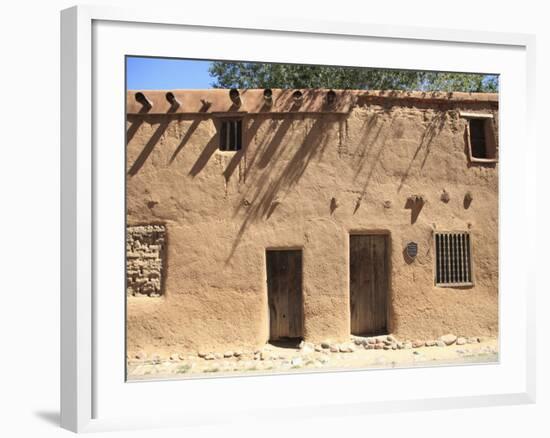 Oldest House in the United States, Now a Museum, Santa Fe, New Mexico-Wendy Connett-Framed Photographic Print