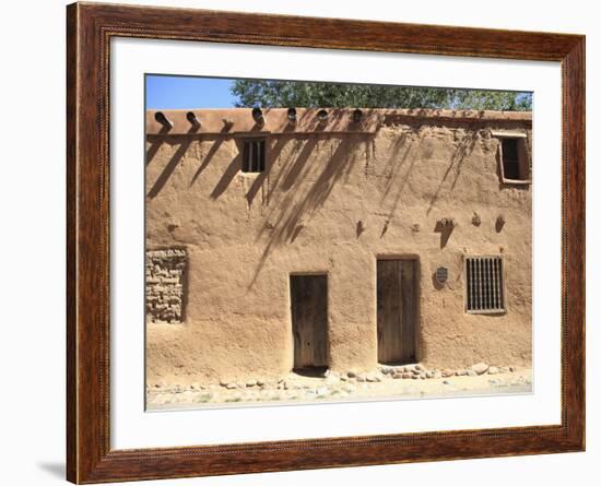 Oldest House in the United States, Now a Museum, Santa Fe, New Mexico-Wendy Connett-Framed Photographic Print