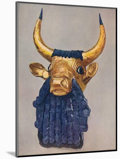 'Oldest Known Examples of the Goldsmith's Art: Masterpieces of Sumerian Culture', c1935-Unknown-Mounted Giclee Print