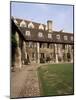 Oldest Quadrangle, Old Court, Corpus Christi, Cambridge, Cambridgeshire, England-Michael Jenner-Mounted Photographic Print