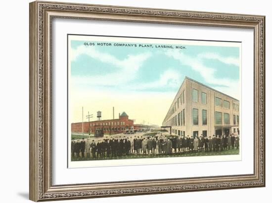 Olds Motor Company, Lansing, Michigan-null-Framed Art Print
