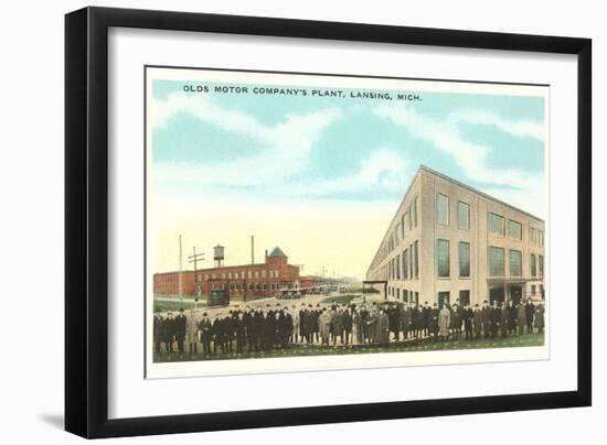 Olds Motor Company, Lansing, Michigan-null-Framed Art Print