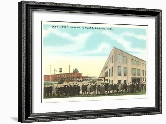 Olds Motor Company, Lansing, Michigan-null-Framed Art Print