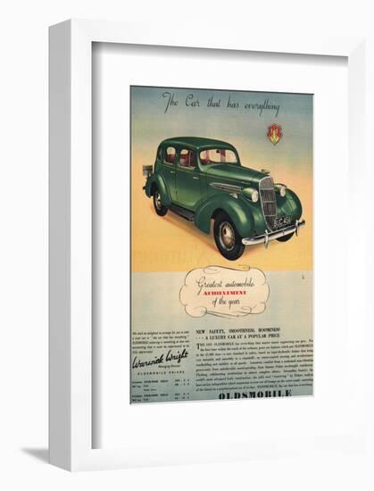 Oldsmobile- Car Has Everything-null-Framed Premium Giclee Print