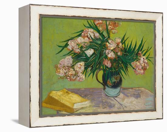 Oleanders-Vincent van Gogh-Framed Stretched Canvas