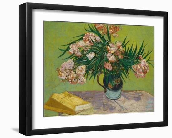 Oleanders-Vincent van Gogh-Framed Art Print