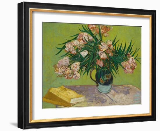 Oleanders-Vincent van Gogh-Framed Art Print