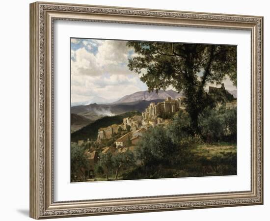 Olevano, 1856-57-Albert Bierstadt-Framed Giclee Print