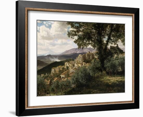 Olevano, 1856-57-Albert Bierstadt-Framed Giclee Print