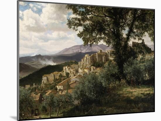 Olevano, 1856-57-Albert Bierstadt-Mounted Giclee Print