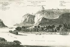View of City of Benin with Royal Palace, Nigeria, Engraving from Description of Africa-Olfert Dapper-Giclee Print