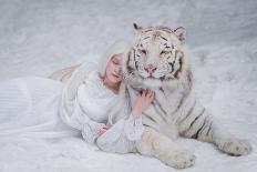 Winter Dreaming-Olga Barantseva-Photographic Print