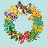 Wreath with Bird-Olga Kovaleva-Giclee Print