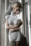 All My White-Olga Mest-Framed Premier Image Canvas