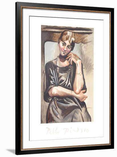 Olga Picasso-Pablo Picasso-Framed Collectable Print