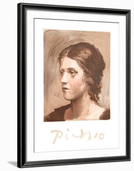 Olga Picasso-Pablo Picasso-Framed Collectable Print