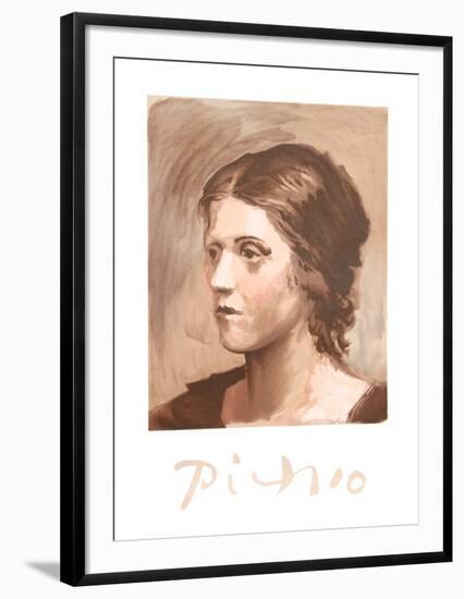 Olga Picasso-Pablo Picasso-Framed Collectable Print