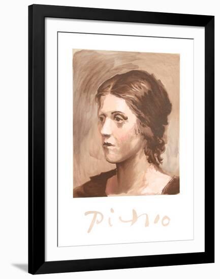 Olga Picasso-Pablo Picasso-Framed Collectable Print