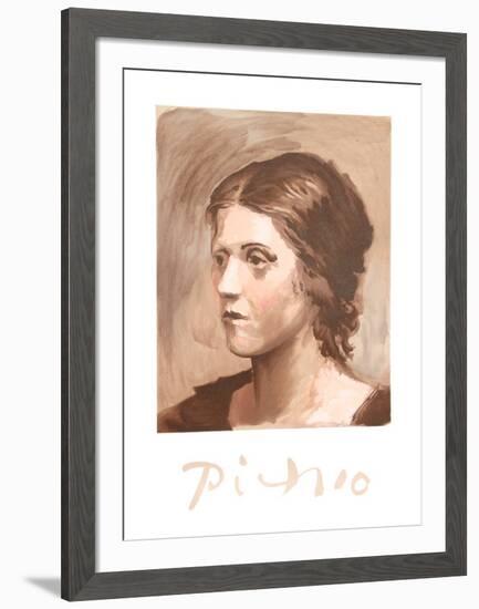 Olga Picasso-Pablo Picasso-Framed Collectable Print