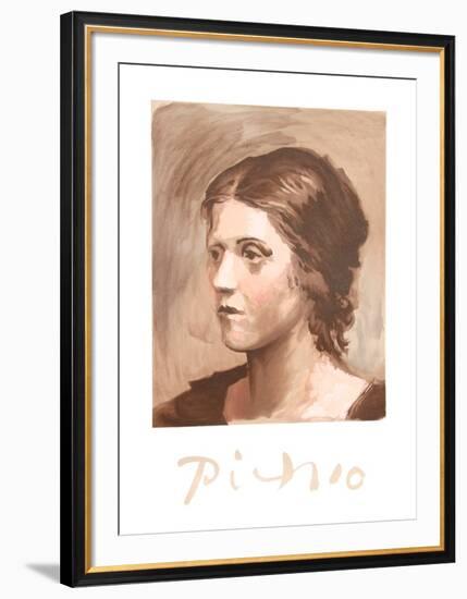 Olga Picasso-Pablo Picasso-Framed Collectable Print