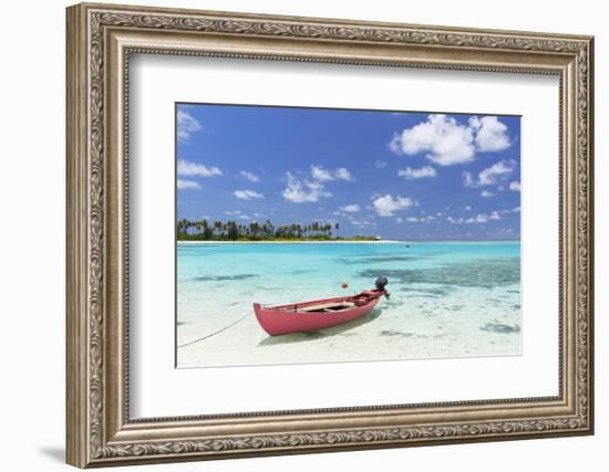 Olhuveli Beach and Spa Resort, South Male Atoll, Kaafu Atoll, Maldives (PR)-Ian Trower-Framed Photographic Print