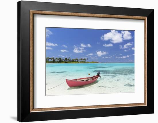 Olhuveli Beach and Spa Resort, South Male Atoll, Kaafu Atoll, Maldives (PR)-Ian Trower-Framed Photographic Print