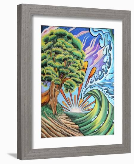 Olimpos-Martin Nasim-Framed Giclee Print