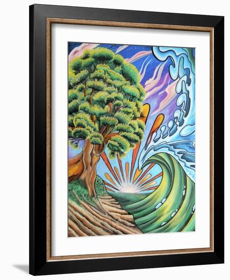 Olimpos-Martin Nasim-Framed Giclee Print