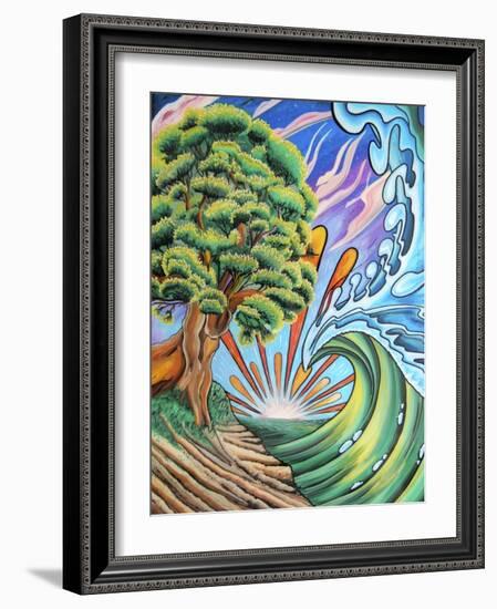 Olimpos-Martin Nasim-Framed Giclee Print