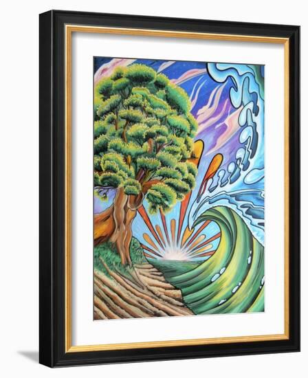 Olimpos-Martin Nasim-Framed Giclee Print