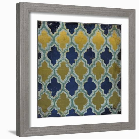 Olive and Indigo Modele I-Elizabeth Medley-Framed Art Print