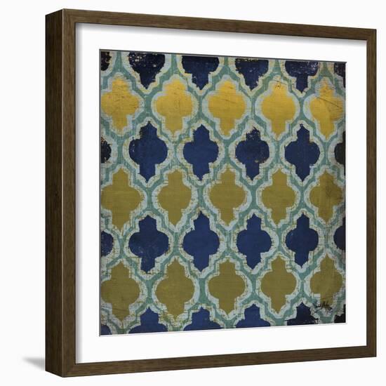 Olive and Indigo Modele I-Elizabeth Medley-Framed Art Print