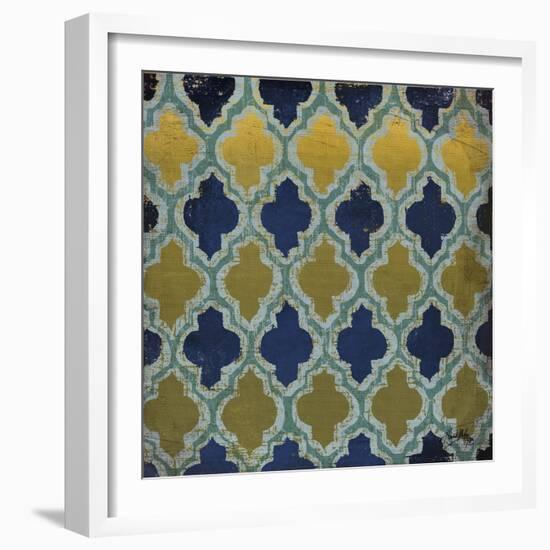 Olive and Indigo Modele I-Elizabeth Medley-Framed Art Print