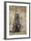 Olive Baboon (Papio Cynocephalus Anubis) Infant and Mother-James Hager-Framed Photographic Print