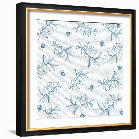 Olive Branch, 2017-Andrew Watson-Framed Giclee Print