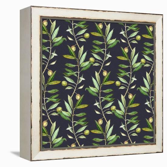 Olive branches, 2017-Andrew Watson-Framed Premier Image Canvas