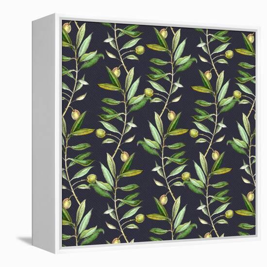 Olive branches, 2017-Andrew Watson-Framed Premier Image Canvas