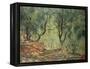 Olive Grove in the Moreno Garden, 1884-Claude Monet-Framed Premier Image Canvas