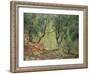 Olive Grove in the Moreno Garden, 1884-Claude Monet-Framed Giclee Print