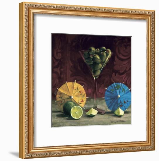 Olive Martini-Cathy Lamb-Framed Giclee Print