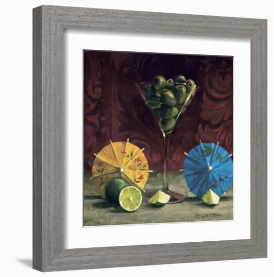 Olive Martini-Cathy Lamb-Framed Giclee Print