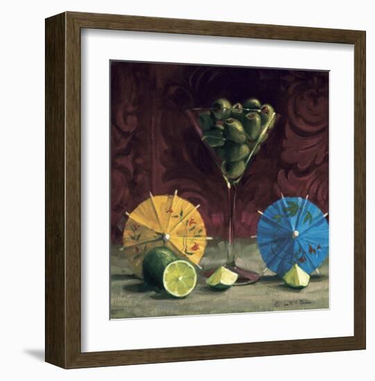 Olive Martini-Cathy Lamb-Framed Giclee Print