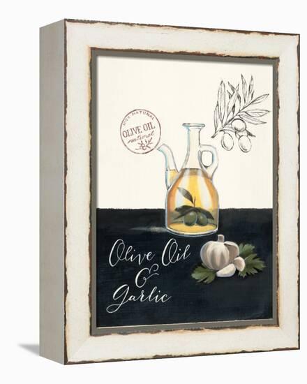 Olive Oil and Garlic No Border-Marco Fabiano-Framed Stretched Canvas