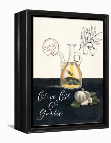 Olive Oil and Garlic No Border-Marco Fabiano-Framed Stretched Canvas