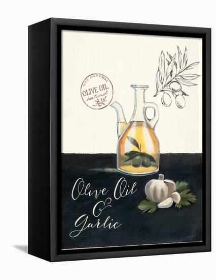 Olive Oil and Garlic No Border-Marco Fabiano-Framed Stretched Canvas