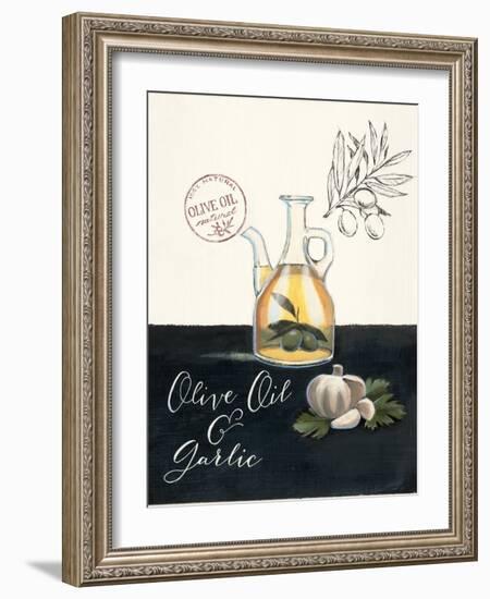 Olive Oil and Garlic No Border-Marco Fabiano-Framed Art Print