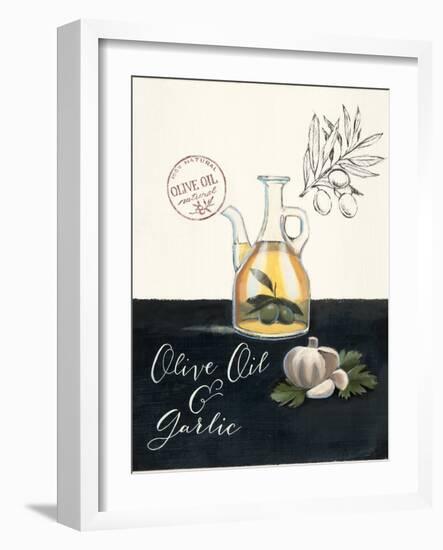 Olive Oil and Garlic No Border-Marco Fabiano-Framed Art Print