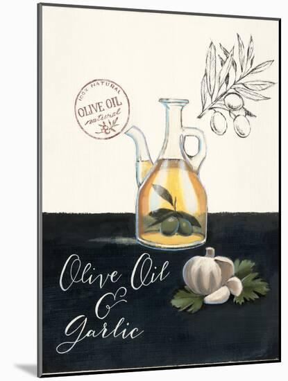 Olive Oil and Garlic No Border-Marco Fabiano-Mounted Art Print