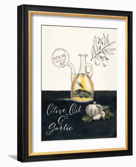 Olive Oil and Garlic No Border-Marco Fabiano-Framed Art Print